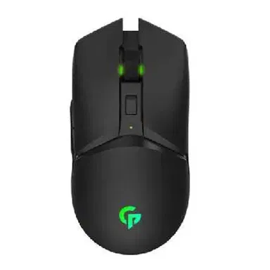 بورودو, جيمنج 7D ماوس لاسلكي RGB بطارية 600 مللي أمبير ,أسود