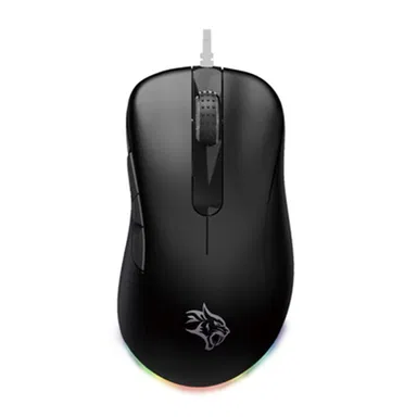 Porodo Gaming BlackHawk 8D Wired Gaming Mouse Black