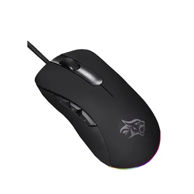 Porodo Gaming BlackHawk 8D Wired Gaming Mouse Black