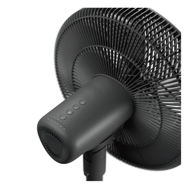 Philips Digital Stand Fan, 48W, Black, CX3550/01