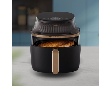 قلاية هوائية فيليبس، 7.2 لتر، 2000 واط، أسود – NA342/00