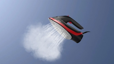 فيليبس، كاوية بخار، 300 مل، 2800 واط، أسود وأحمر - DST6130/46