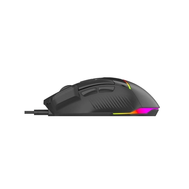 Porodo Gaming 8D Wired RGB Gaming Mouse Black