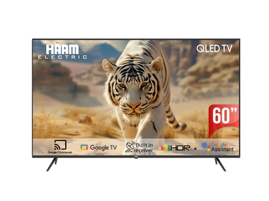 شاشة هام 60 بوصة Google TV  60HZ  QLED UHDسمارت QHM60UH665KG