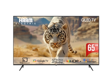 شاشة هام 65 بوصة Google TV  60HZ  QLED UHDسمارت QHM65UH665KG