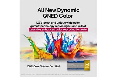 شاشه 65 LG بوصة 65 QNED91A6A QNED MiniLED 4K