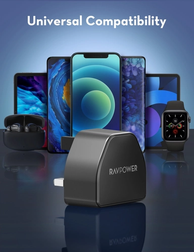 راف باور، باور بانك 10K PB1228، شاحن جداري PC1041، كابل CB1021