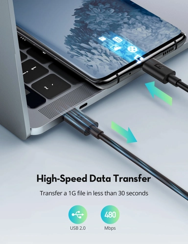 مجموعة شحن راف باور، باور بنك 20000 ملّي أمبير – PB1229 مع شاحن سيارة – VC1017 وكابل USB-C – CB1021 - أسود