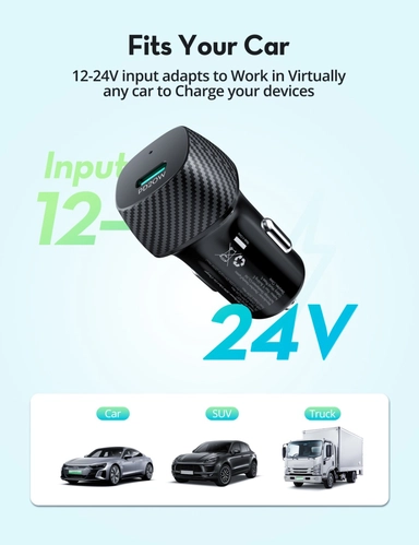 مجموعة باور بنك راف باور، باور بنك 10000 ملّي أمبير – PB1228، وشاحن سيارة – VC1017، وكابل شحن – CB1021، وRP-VC1014 – أسود