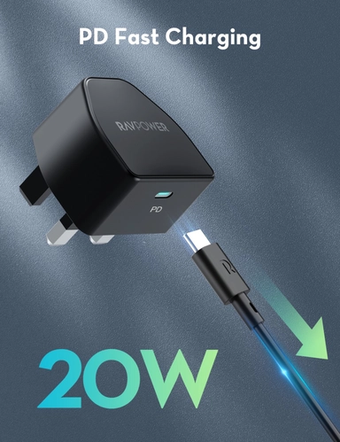 راف باور، شاحن جداري PC1041، شاحن سيارة VC1017، كابل CB1021