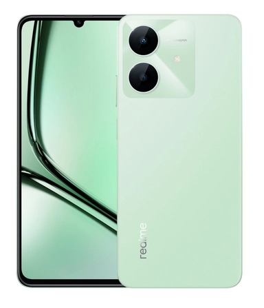 ريلمي نوت 60 اكس، 128 جيجابايت، 4 جيجابايت رام، 4G، شريحتين اتصال – اخضر بري