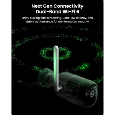 Reolink Altas 2K 4MP Wireless Outdoor & Indoor Bullet Battery & Solar Security Camera with 10s Pre-Recording, White - BWB2K01W