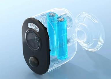 ريولينك مراقبة Argus 3 Ultra 4K 8MP لاسلكية داخلية وخارجية ببطارية وطاقة شمسية مع رؤية ليلية ملونة، ابيض - BWC4K01