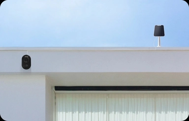 ريولينك مراقبة Argus 3 Ultra 4K 8MP لاسلكية داخلية وخارجية ببطارية وطاقة شمسية مع رؤية ليلية ملونة، ابيض - BWC4K01