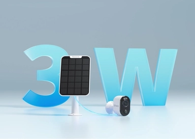 ريولينك مراقبة Argus 3 Ultra 4K 8MP لاسلكية داخلية وخارجية ببطارية وطاقة شمسية مع رؤية ليلية ملونة، ابيض - BWC4K01