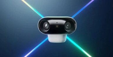 Reolink Argus 4 Pro 4K 8MP Wireless Outdoor Dual-Lens 180° Panorama Solar & Battery Security Camera, White - BWB4K01W