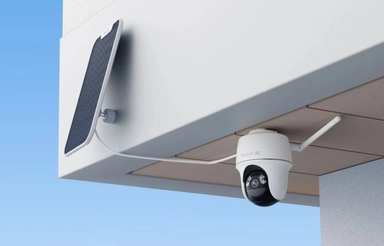 Reolink Argus PT Ultra 4K 8MP Wireless Outdoor Pan & Tilt 360° Solar & Battery Security Camera, White - BWPT4K04