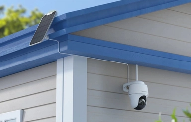 Reolink Argus PT Ultra 4K 8MP Wireless Outdoor Pan & Tilt 360° Solar & Battery Security Camera, White - BWPT4K04