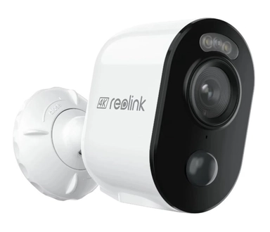 Reolink Home Hub Wireless WiFi Indoor 4× Argus 3 Ultra 4K 8MP Battery Security Camera Kit with Solar Panel, White - BWS4KC01W64-4