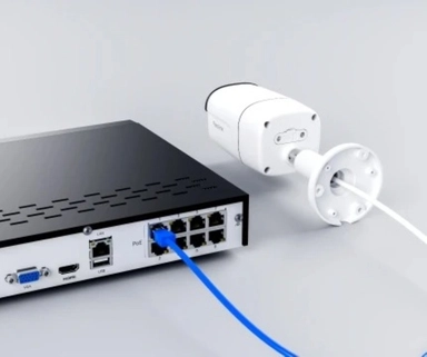 نظام كاميرات مراقبة الذكي ريولينك NVS8 PoE سلكي داخلي وخارجي، 5 ميجابكسل 3K، اسود - PS2KB02-8