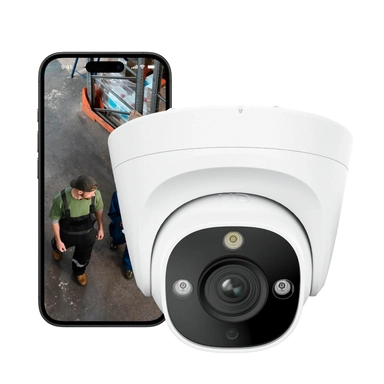 Reolink RP-PCT12M Wired PoE Indoor Security Camera with Spotlights, 12MP Ultra HD, White - PCRPD6K01