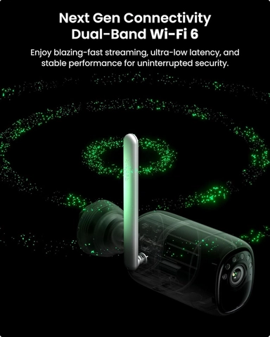 Reolink WiFi 4MP Wireless Outdoor Pan & Tilt Solar Spotlight Security Camera 2K, White - BWB2K01SP