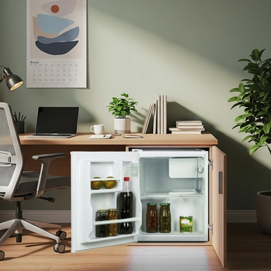 Xper One Door Refrigerator White 1.5 cu.ft , RFXP80WDF