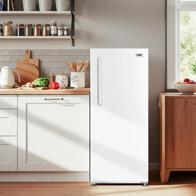 Xper  One Door Refrigerator, White, 6.7 Cu. Ft. , RFXP235WDF