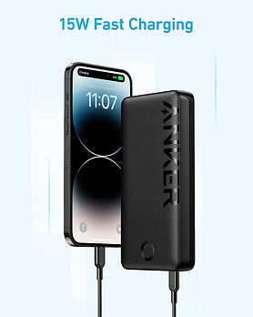 Anker Power Bank 20000 mAh 15W 2-Port Black