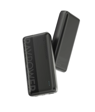 Ravpower Power Bank PD 20W 20000mAh RP-PB1229 2C1A-Black