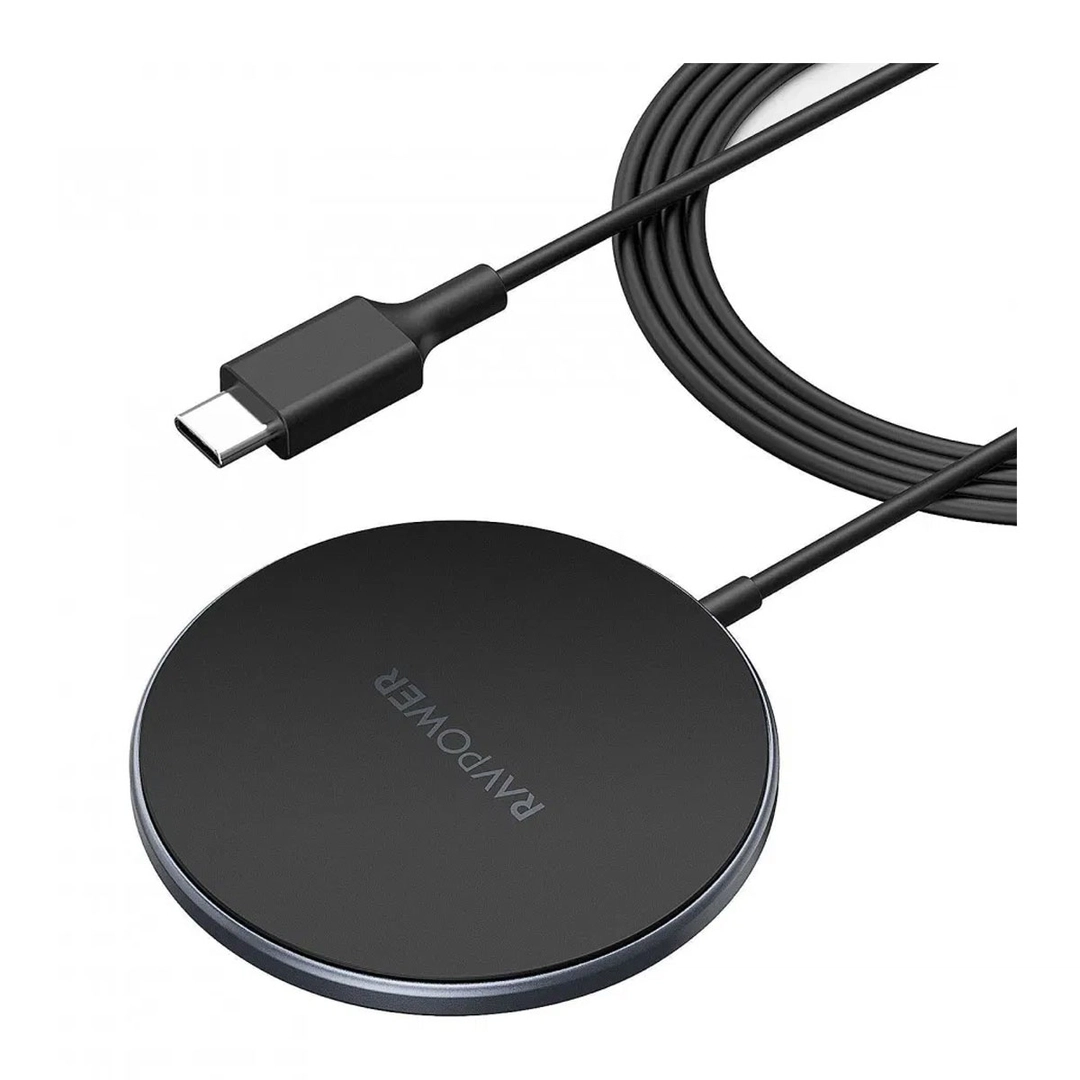 RAVPower 15W Magnet Wireless Charger  Black