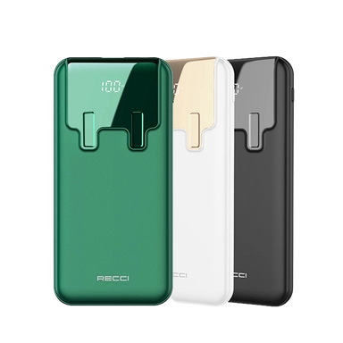 Recci Power Bank 10000mAh PD Gray