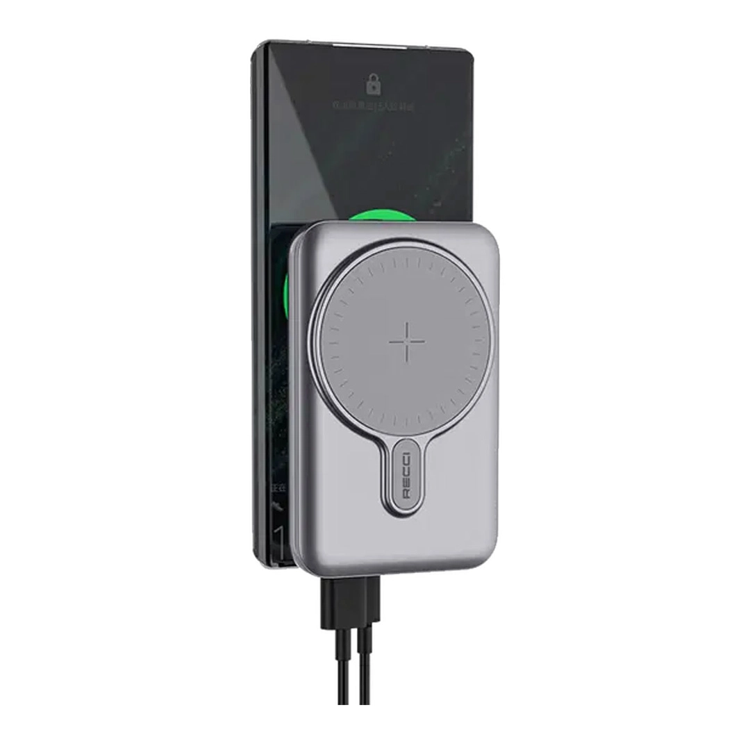 Recci Power Bank 10000mAh PD Gray