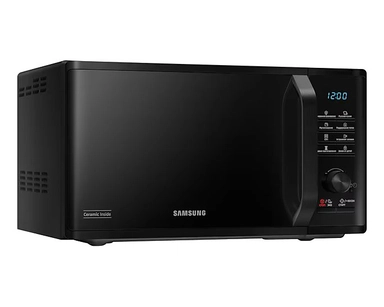 Samsung Microwave 23L, 800W Output Power, Child Safety, Black, MS23K3515AK/ZA