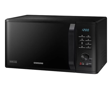Samsung Microwave 23L, 800W Output Power, Child Safety, Black, MS23K3515AK/ZA
