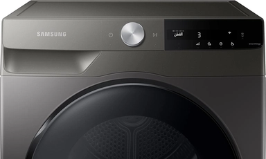 Samsung Condenser Dryer, 8 kg, 17 Programs, Black - DV80T7220BX