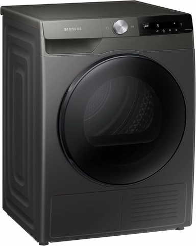 Samsung Condenser Dryer, 8 kg, 17 Programs, Black - DV80T7220BX