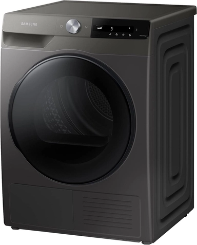 Samsung Condenser Dryer, 8 kg, 17 Programs, Black - DV80T7220BX
