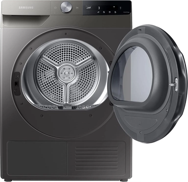 Samsung Condenser Dryer, 8 kg, 17 Programs, Black - DV80T7220BX