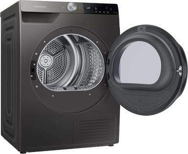 Samsung Condenser Dryer, 8 kg, 17 Programs, Black - DV80T7220BX