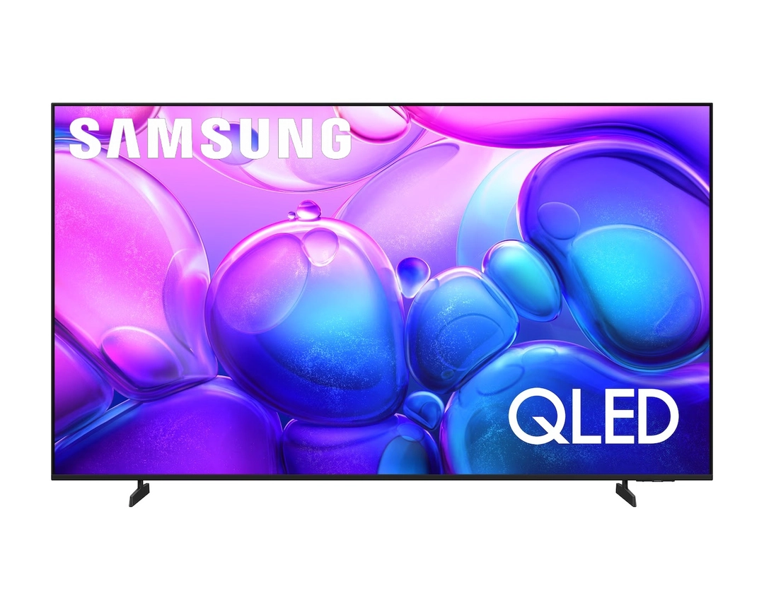 شاشة تلفزيون سامسونج 75 بوصة 4K ذكي QLED، مع مستقبل مدمج - QA75Q6FAAUXSA