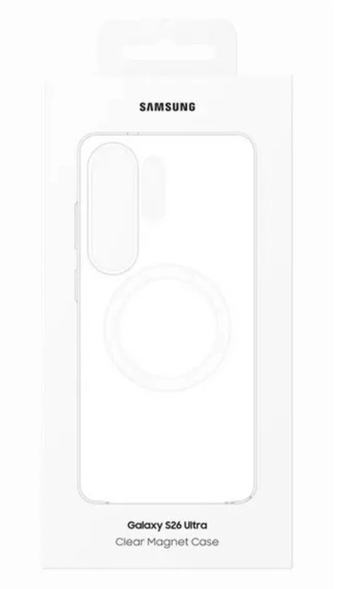 Samsung Clear Plastic Magnet Case, Galaxy S26 Ultra - Transparent