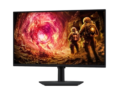 شاشة ألعاب سامسونج، 27 بوصة، QHD IPS، هرتز 180، 1 مللي ثانية، اسود - LS27FG502EMXUE