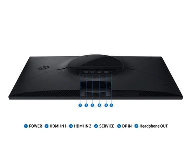 Samsung Gaming Monitor, 27 Inch, QHD IPS , 200Hz, 1ms MPRT, Black - LS27FG532EMXUE