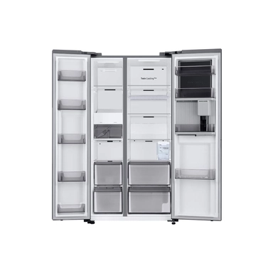 Samsung Side by Side refrigerator, 21 cu.ft, silver - RH69DG803ES9