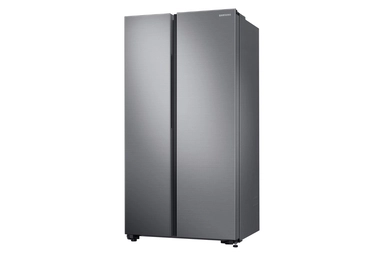 Samsung Side by Side Refrigerator, 22.9 cu.ft, Silver -  RS62R5001M9D
