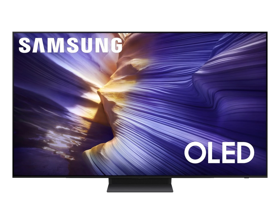 شاشة تلفزيون سامسونج سمارت 48 بوصة 4K UHD OLED، مع مستقبل مدمج - QA48S90FAEXSA
