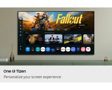 شاشة تلفزيون سامسونج سمارت 98 بوصة 4K UHD QLED، مع مستقبل مدمج - QA98Q7FAAUXSA