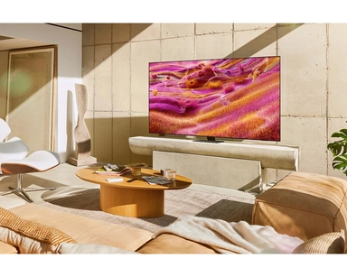 شاشة تلفزيون سامسونج سمارت 85 بوصة 4K UHD Neo QLED، مع مستقبل مدمج - QA85QN90FAUXSA