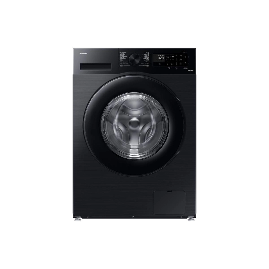 Samsung washing machine, 9 kg, front load, drying 75%, black, WW90CGC04DAB